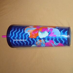 2024 Starbucks Venti Cold Cup NWT Flower Iced Coffee